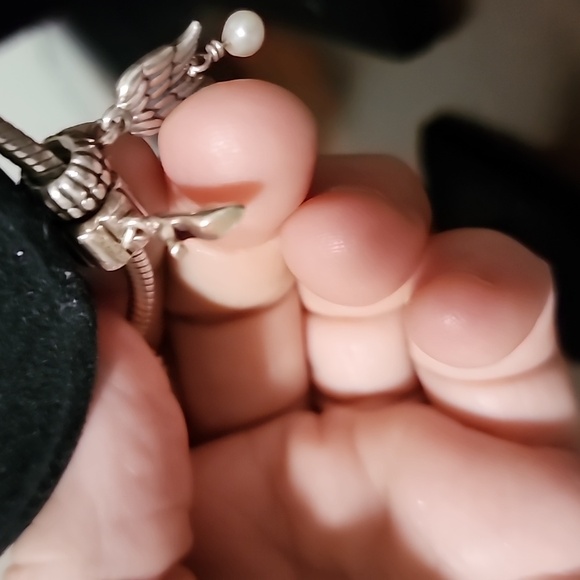 Pandora 925 Bracelet With Charms Authentic - Picture 3 of 8